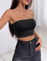 Cropped Faixa Top Tomara Que Caia Bojo Suplex Festa verão