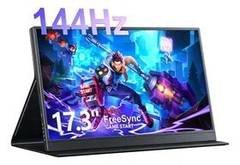 Monitor Portátil 17,3   Pc Gamer 144hz 1080p Fhd Hdr Ips
