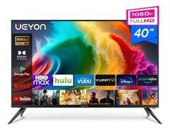 Smart TV de 40" Weyon 40WDSNMX com tela LED Full HD - preto