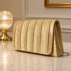 Bolsa Clutch Carteira Acetinada Casamento Festa Luxo Brilho