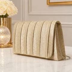 Bolsa Clutch Carteira Acetinada Casamento Festa Luxo Brilho
