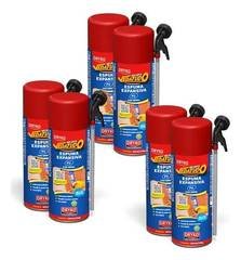 Kit 6 Espumas Expansivas Selantes Vedatudo Dryko 300ml