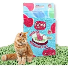 Areia Higiênica Biodegradável Tofu Chá Verde 2,1kg Para Gato