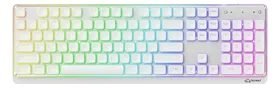 Teclado Gamer Sem Fio Freewolf M104 Rgb