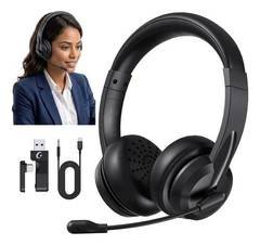 Headset Olafvi® Sem Fio Spark 06 Bluetooth 5.3 Para Home Office e Reuniões
