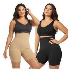 Short Cinta Modeladora Levanta Empina Bumbum 4 Barbatanas