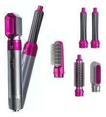 Escova Secadora Alisadora Modeladora 5 Em 1 1000w