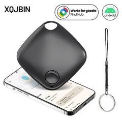 Rastreador Smart Tag para Android, Localizador Bluetooth com Find My Device e Alarme Sonoro, Resistente à Água para Chaves, Carteiras e Pets