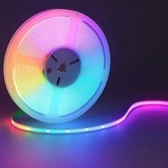 5m Fita LED Interna COB 15W RGB Colorido 12V 5 Metros 2700K / 6500K Alut By Avan