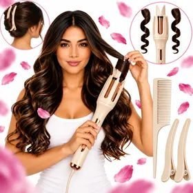 Escova Secadora Cabo Giratorio Cabelo Fem Rotativa Antifrizz