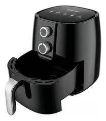 Fritadeira Airfryer Elétrica Com Timer 3,8l Preto