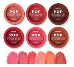 Blush Cremoso Ruby Rose Pop Trend Textura Macia Aveludado