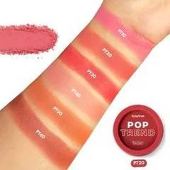 Blush Cremoso Ruby Rose Pop Trend Textura Macia Aveludado