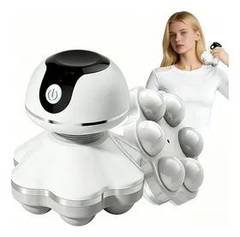 Mini Massageador Corporal Portátil Usb Para Costas E Pescoço