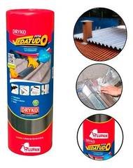 Manta Asfáltica 45cm Auto Adesiva Aluminizada Fita Vedatudo Multiuso Telhado - Dryko X Lupan