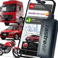 Rastreador Veicular Rastreair 4g+ Para Carro, Moto E Caminhão Com Bloqueio Remoto 35 mensal