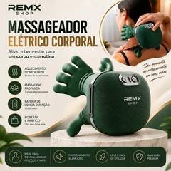 Massageador Elétrico para Pescoço e Ombros com Aquecimento REMX SHOP