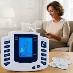 Aparelho Choque Fisioterapia Portátil Estimulador Muscular Alivio Dor Reabilitação Massageador Eletrochoque Choquinho Digital TENS Hypefull