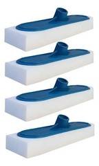 Kit 4 Rodo Esponja Mágica Ideal P Porcelanato - Sem Esforço