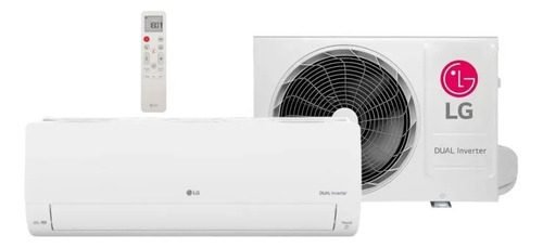 Ar Condicionado LG Dual Inverter Ai Voice 12000 Btus Qf Branco