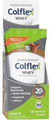 Colflex Whey Protein Chocolate 10 Sachês 20g De Proteína Chocolate