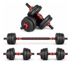 Halter Ajustável Anilha 10kg Musculação Fitness Academia