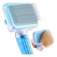 Escova Removedora De Pelos Pets Autolimpante