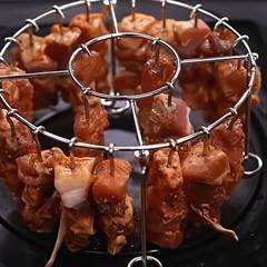 Grelha Removível Com 24 Espetos Para Air Fryer 3-6 Qt R)