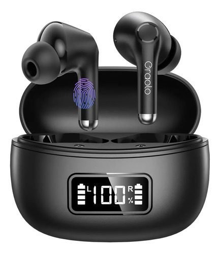 Fone de Ouvido In-Ear Oraolo IE03 TWS Bluetooth com Display LED e IPX6