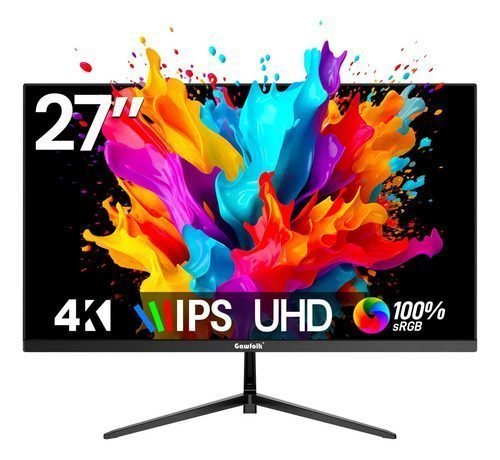 Monitor Gawfolk de 27 polegadas 4K Ips 60 Hz, UHD 3840 x 2160p