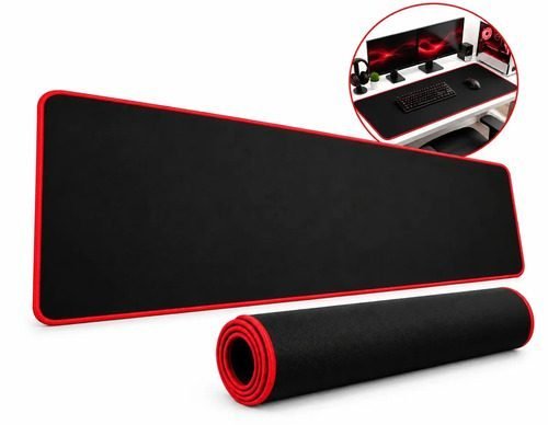 Mouse Pad Gamer Speed RHEAD 80x30 cm com Base Antiderrapante e Borda Costurada