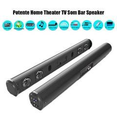 Potente Home Theater TV Som Bar Speaker Com Fio Bluetooth Surround Soundbar Subwoof Para PC Alto-Falantes Ao Ar Livre