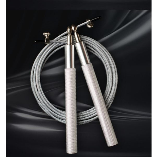 Corda Pular Metal Aço Crossfit 3m Rolamento Speed Profissional Cross Fit Cordinha de Pular Funcional Academia