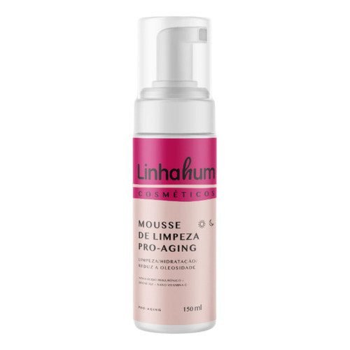 Mousse Facial com Ácido Hialurônico Limpeza Profunda e Ação Antienvelhecimento