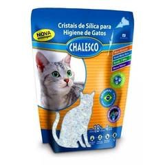 AREIA HIGIÊNICA CHALESCO COM CRISTAIS DE SÍLICA 1.8KG