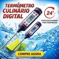 Termômetro Culinário Cozinha Digital Espeto P/ Cozinha Temperatura Top