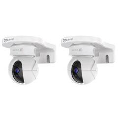 KIT 2 Câmera segurança Wi-Fi Ezviz C6N FHD 2MP + 2 Suporte