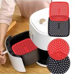 Tapete Protetor De Silicone para Fritadeira elétrica Airfryer Redondo e quadrado