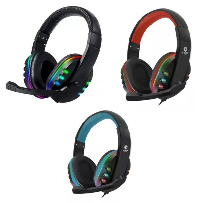 Fone De Ouvido Headset Game - Xbox One Ps4 Pc Com Microfone