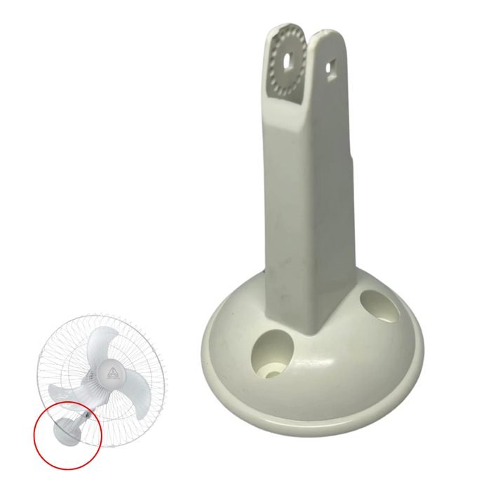 Suporte Nylon Ventidelta Ventilador 40cm 50cm 60cm Branco Peça Reposição