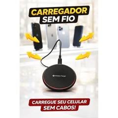 Carregador De Celular Android e iOS e Power Bank Turbo Wireless Por Indução WR-22!