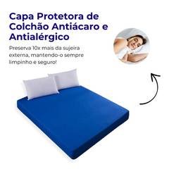 Capa Protetora Para Colchão Impermeável Queen e King Antialérgico Macio, Silencioso e Não Esquenta