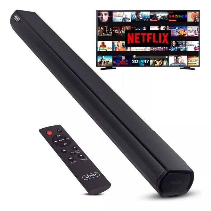 Som Para Casa Tv Sound Bar Home Theater Bluetooth Soundbar KP-6034BH
