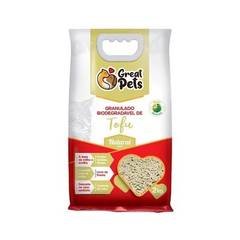 🐾 Areia de Tofu Natural Great Pets – 100% Segura, Ecológica e Super Absorvente!