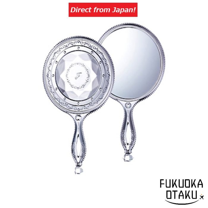 Espelho de Mão JILL STUART com Design Brilhante e Elegante como Diamante【Direto do Japão】