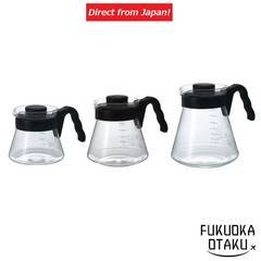 Servidor de Café HARIO V60 VCS-01B/02B/03B 450ml~1000ml Vidro Resistente【Direto do Japão】