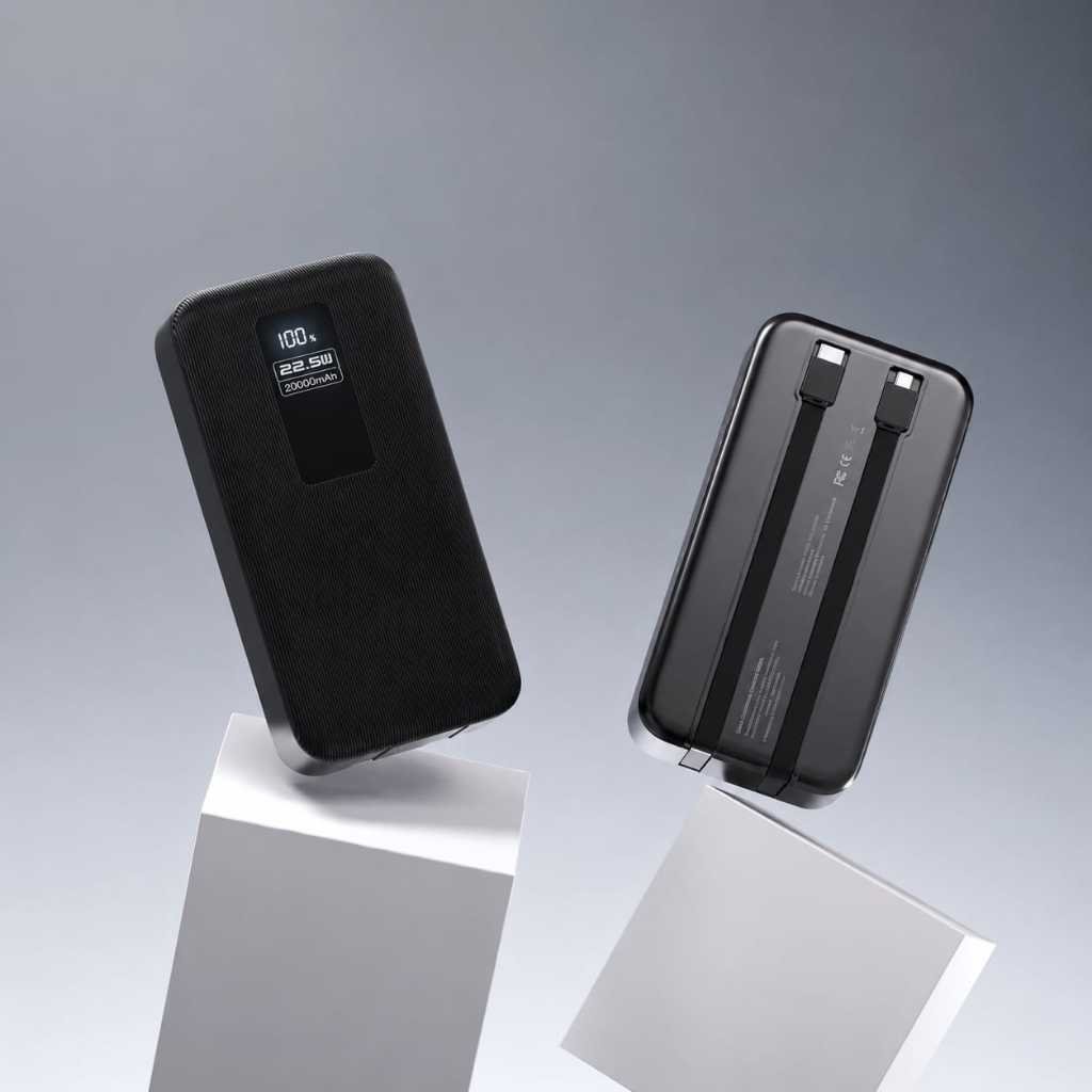 Power Bank  20.000mAh Coibeu Fast Charge - Autonomia de 80h e 22.2W de Potencia