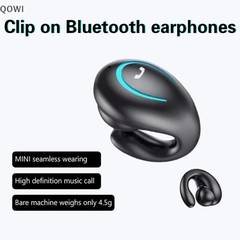 qo Fone De Ouvido Sem Fio Com Microfone Clip-ear Fones De Condução De Ar HD-Chamada Alta Fidelidade Esporte Ao Livre br