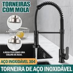 Torneira Bancada De Cozinha De Alta Qualidade Com Extensão De spray Mangueira Flexível Ajustável