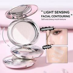 Creme de alto brilho estroboscópico fino brilho perolado picado batata Blush sombra glitter iluminar rosto rosto
